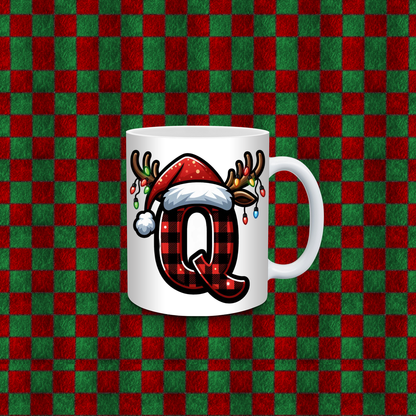 CHRISTMAS ALPHEBET COFFEE CUP