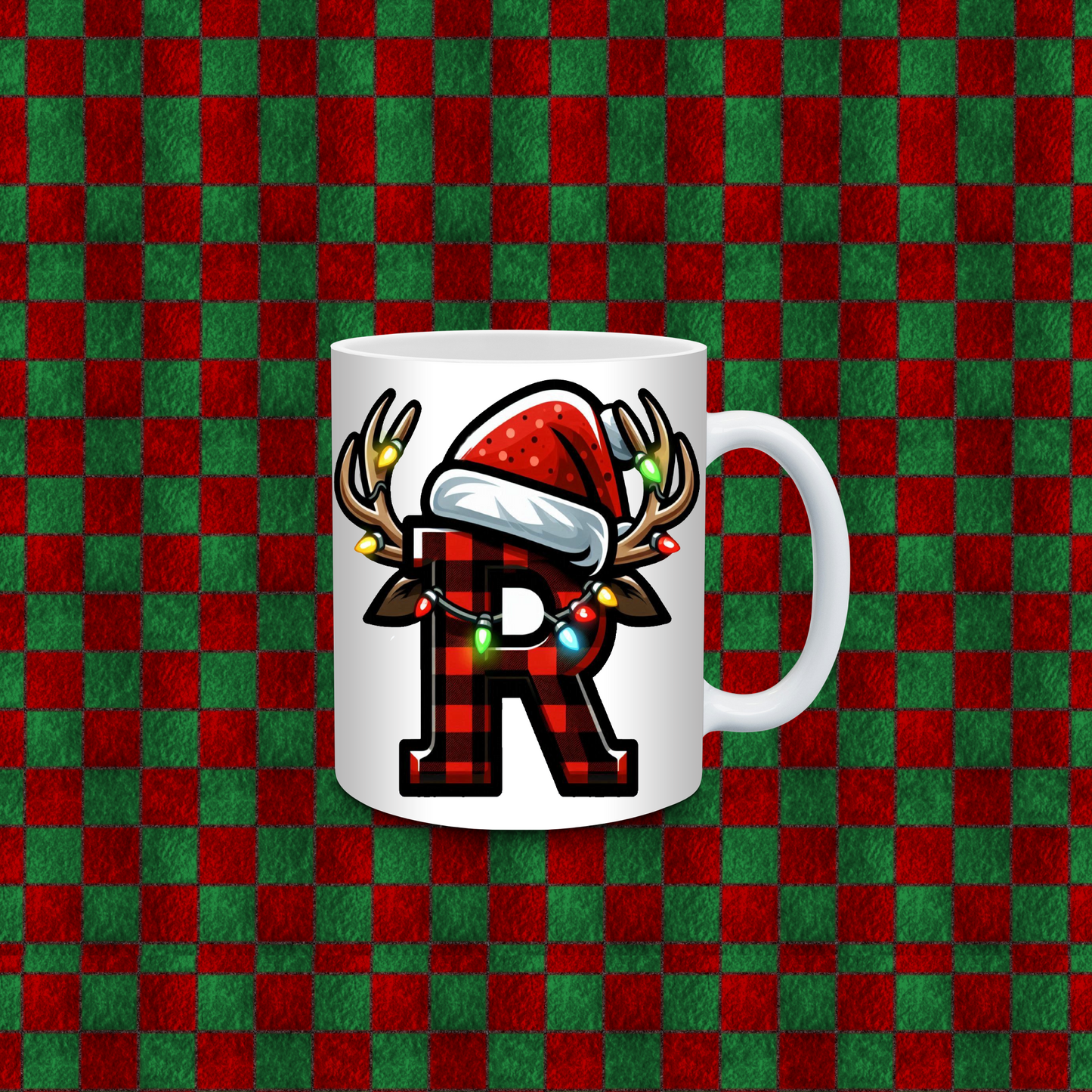 CHRISTMAS ALPHEBET COFFEE CUP