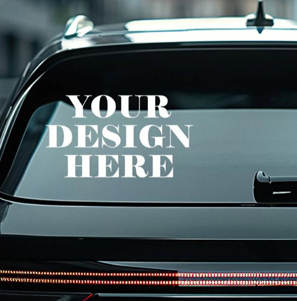 CUSTOMIZE CAR DECAL