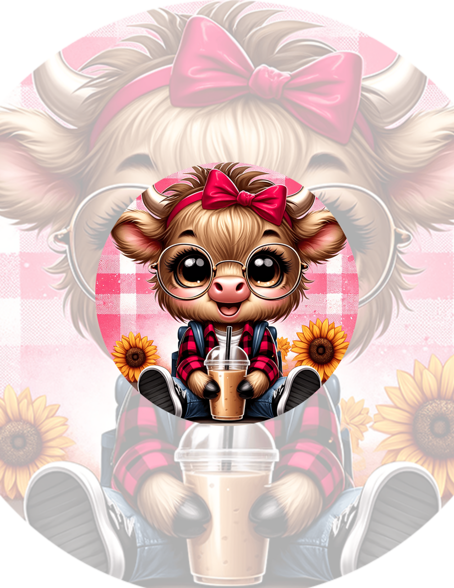 HIGHLAND COW KEYCHAIN