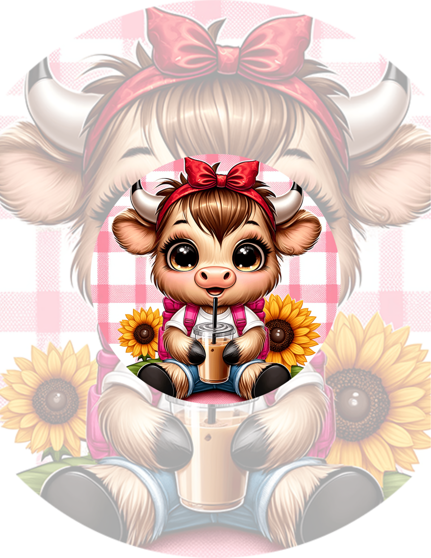 HIGHLAND COW KEYCHAIN