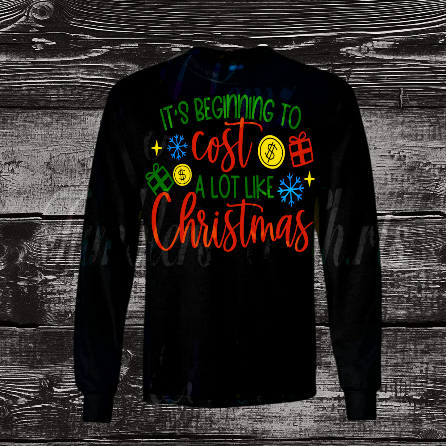ITS BEGINNING TO COST A LOT LIKE CHRISTMAS