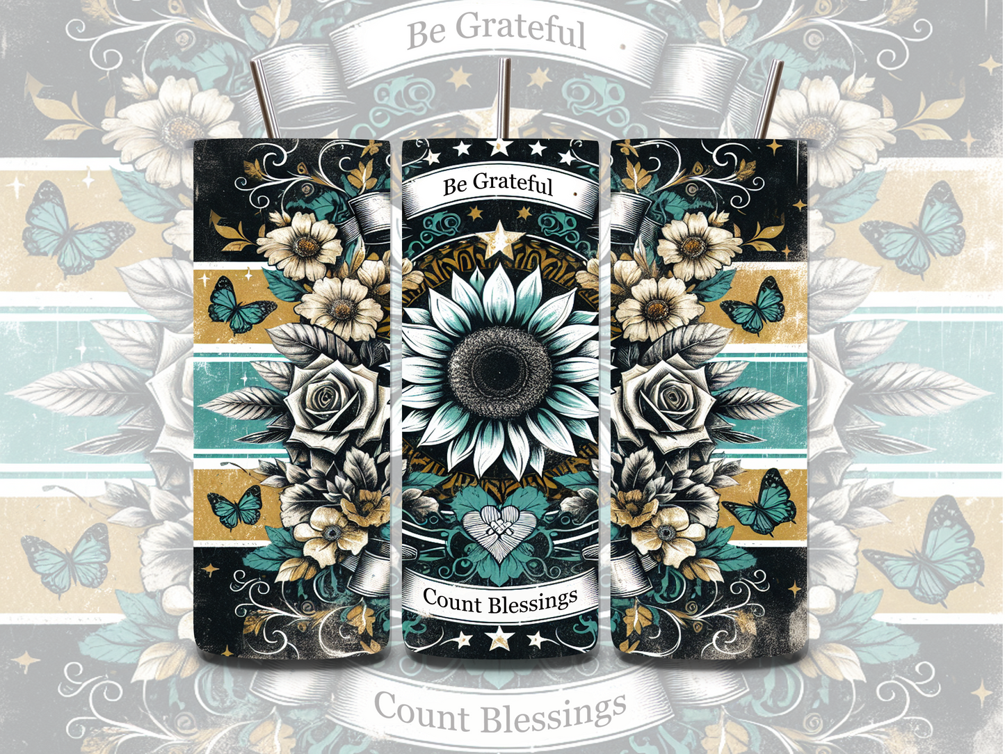 BE GRATEFUL COUNT BLESSINGS