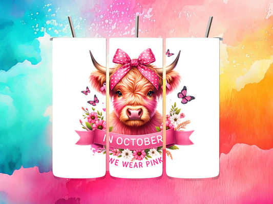 IN OCTOBER WE WEAR PINK