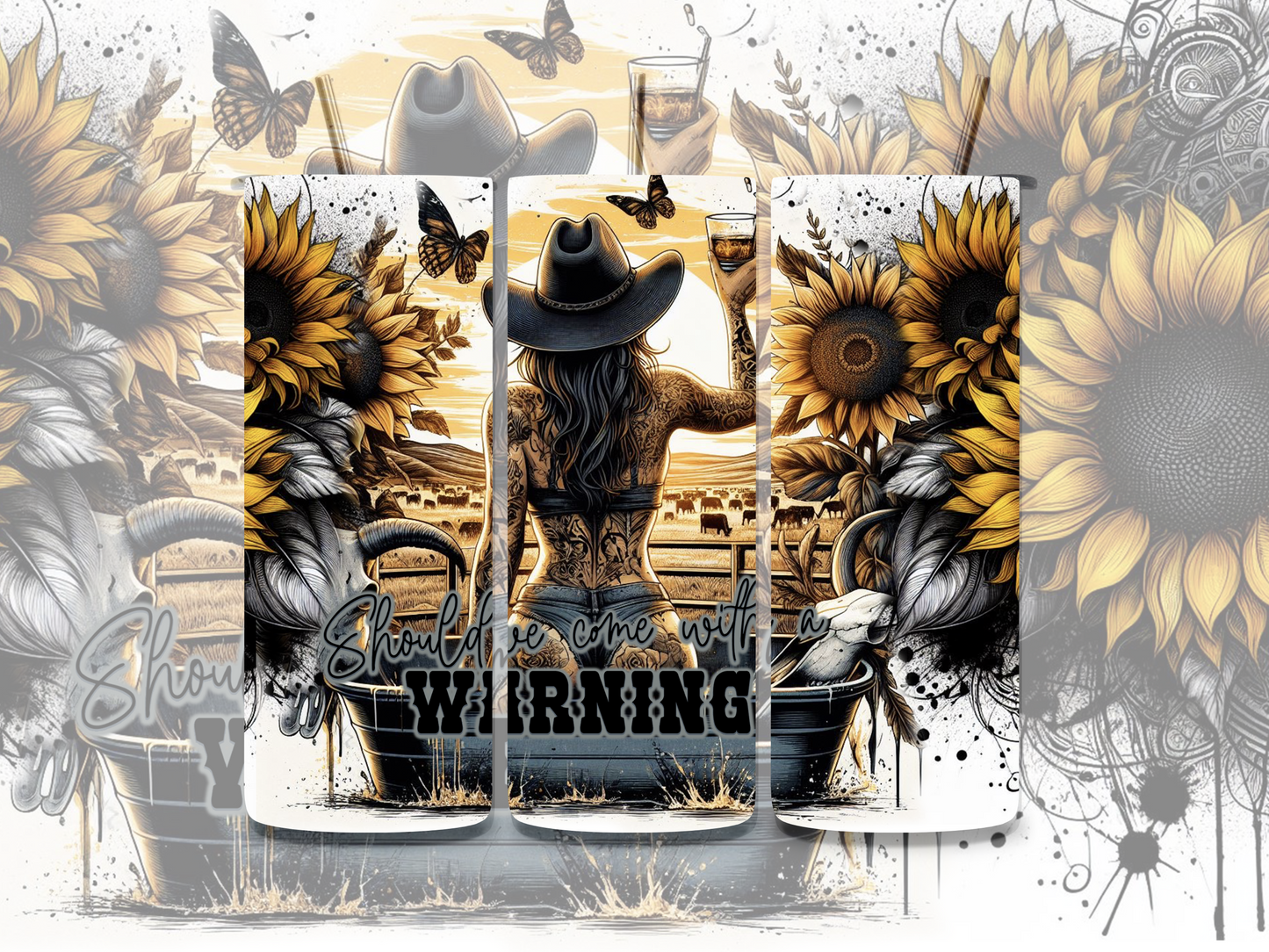 SHOULD HAVE CAME WITH A WARNING WITH SUNFLOWERS