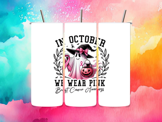 IN OCTOBER WE WEAR PINK