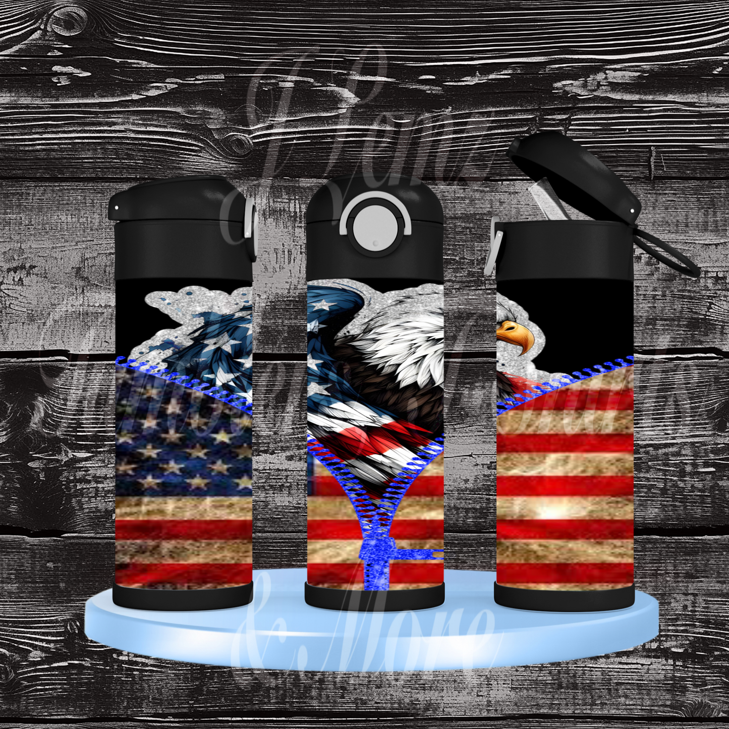 AMERICAN FLAG W/EAGLE