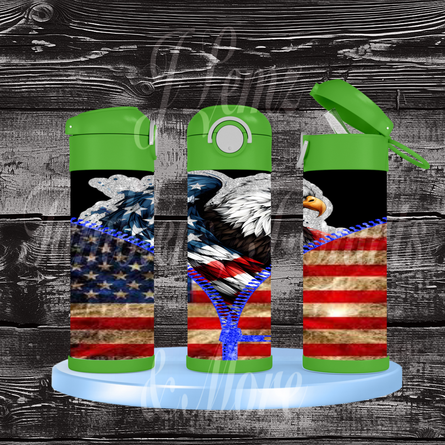 AMERICAN FLAG W/EAGLE
