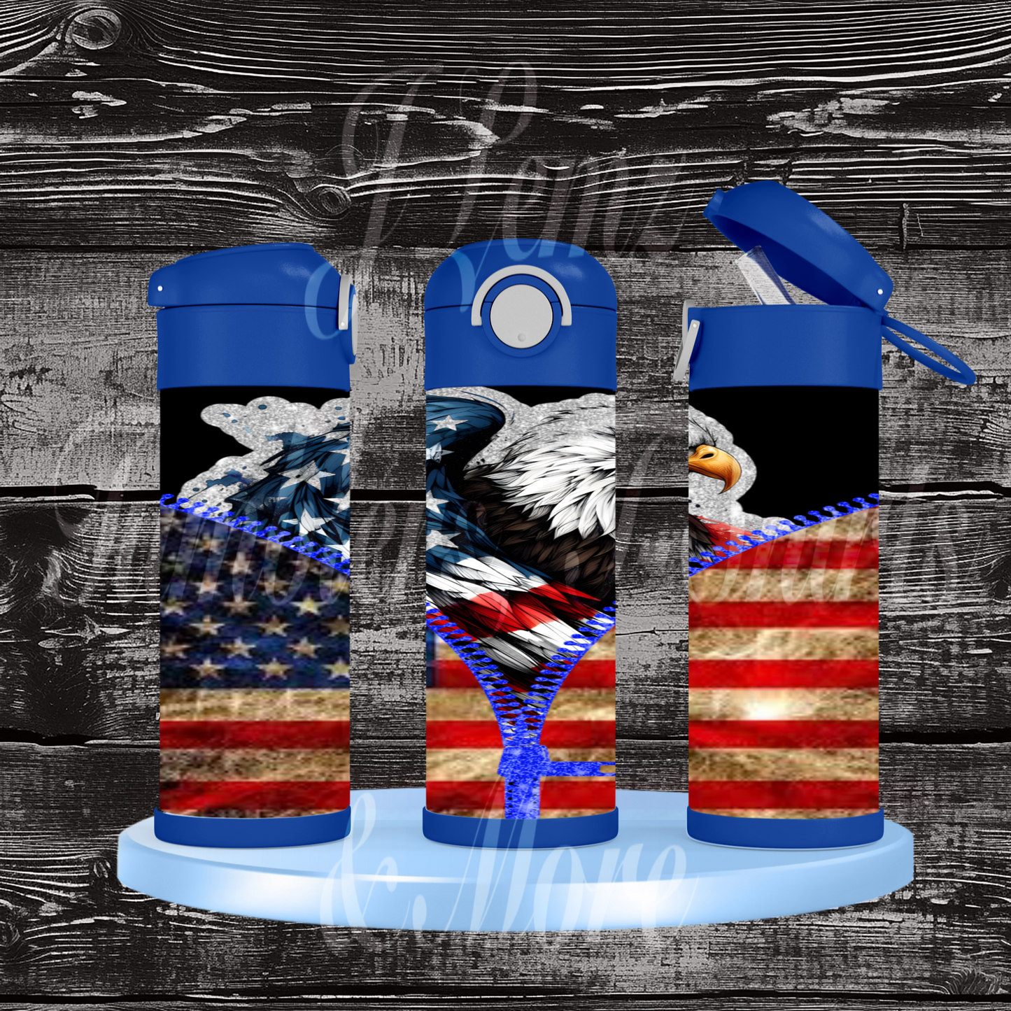 AMERICAN FLAG W/EAGLE