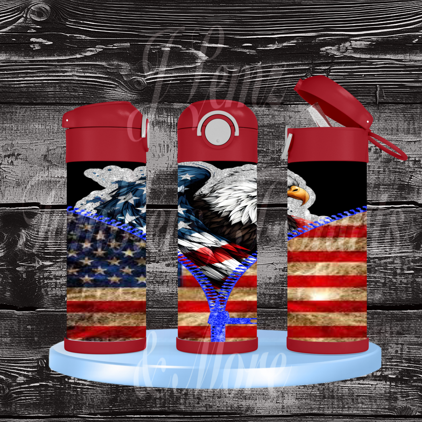 AMERICAN FLAG W/EAGLE