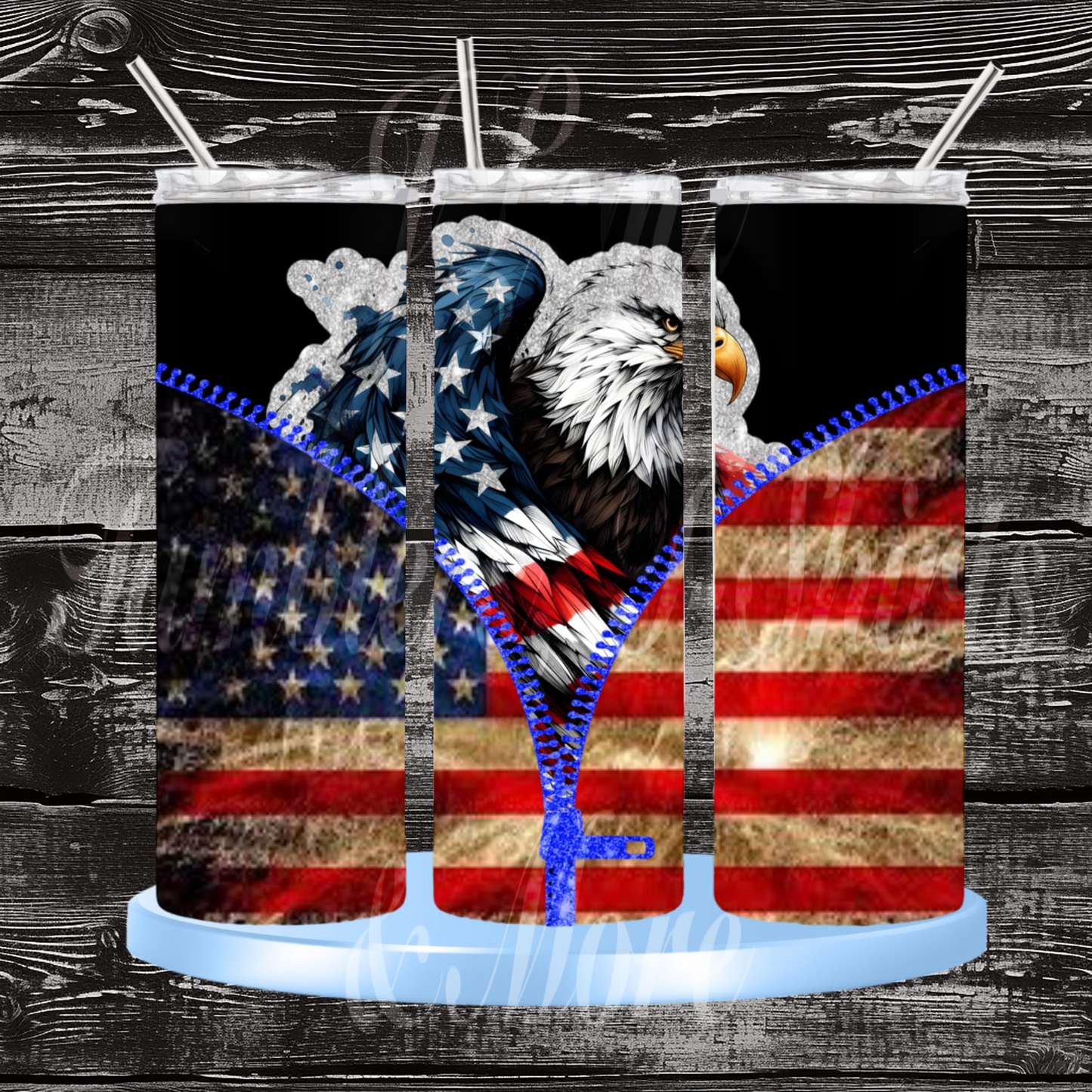 AMERICAN FLAG W/EAGLE